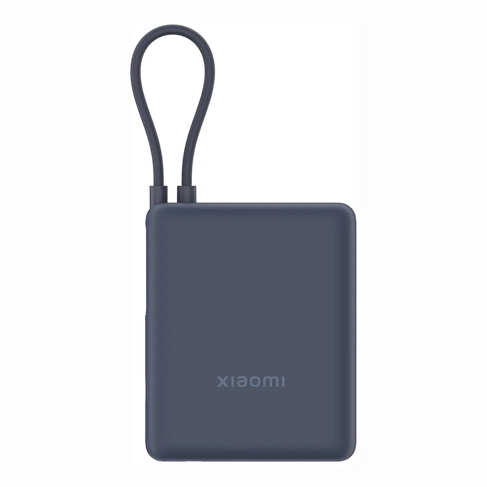 Batterie Externe Xiaomi PB1033MI, 10000mAh, 33W, QC + PD, 1 x USB-A - 2 x USB-C, Bleu Marine BHR9341GL