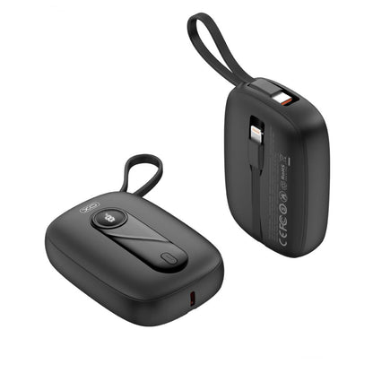 Batterie Externe XO Design PR246, 10000mAh, 22.5W, PD, 1 x Lightning - 2 x USB-C, Noire