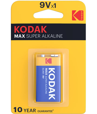 Kodak Max Alkaline Batterie, 6LR61 (9V)