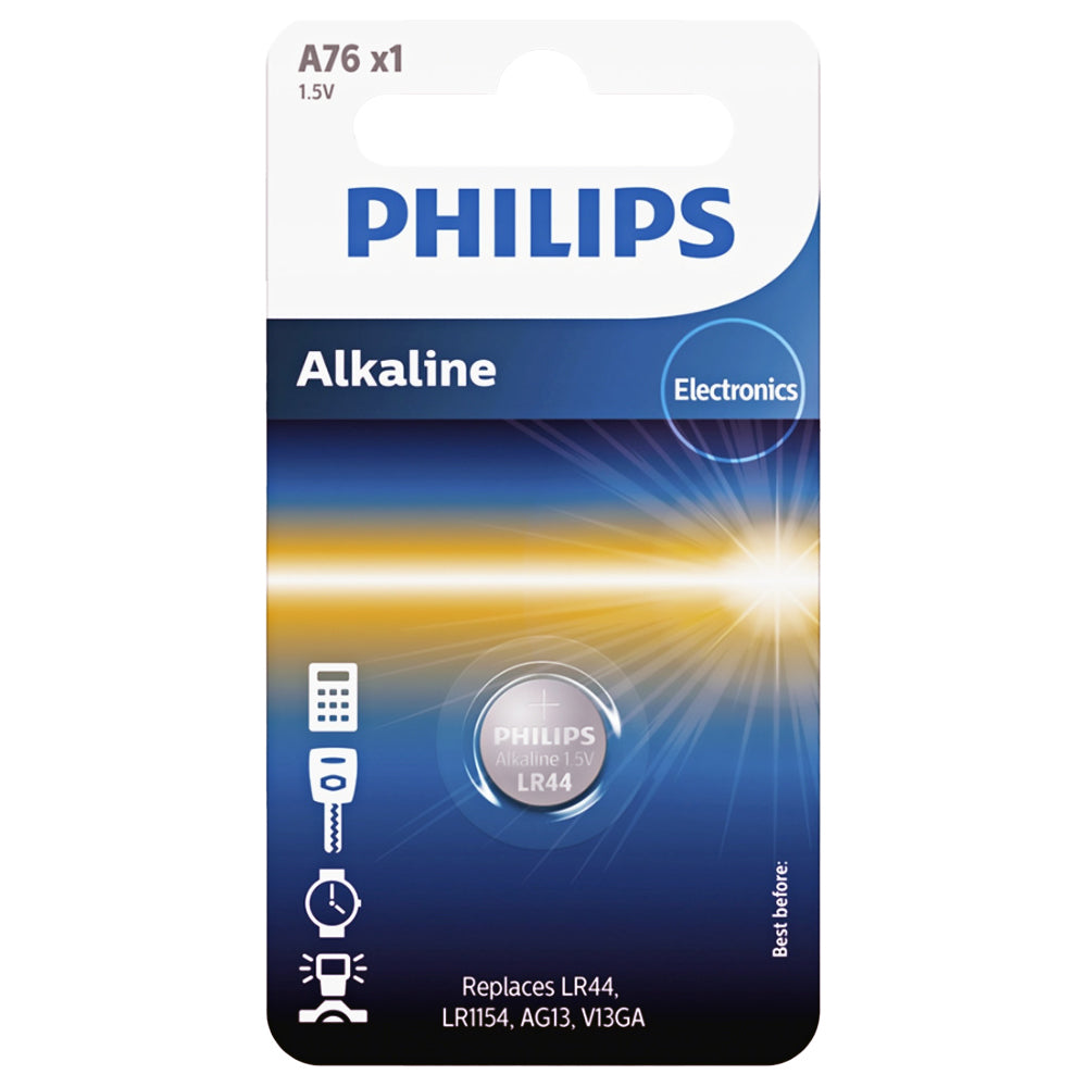 Pile Philips, V13GA / LR44 Phil-A76/01B