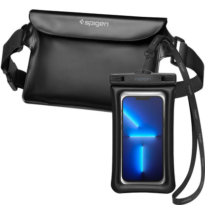 Spigen A621 Universal Waterproof Bag and Case, Black AMP04533