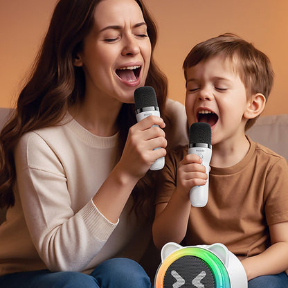 Enceinte Bluetooth Yesido YSW36 Kids, 5W, Karaoke, Blanche