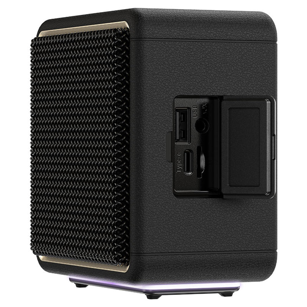 Tragbarer Bluetooth-Lautsprecher Acefast K3 Nano, 1 x 30W - 1 x 16W, RGB, wasserdicht, Schwarz