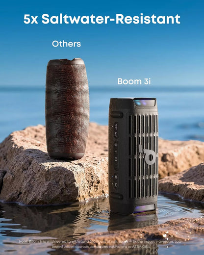 Enceinte Portable Bluetooth Anker SoundCore Boom 3i, 50W, RGB, Étanche, Noire D5100010