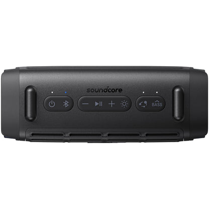 Enceinte Portable Bluetooth Anker SoundCore Boom 3i, 50W, RGB, Étanche, Noire D5100010