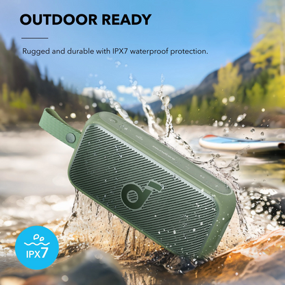 Enceinte Portable Bluetooth Anker SoundCore Motion 300, 30W, TWS, Étanche, Vert A3135061