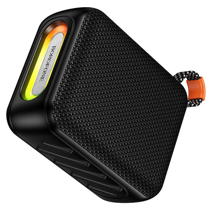 Enceinte portable Bluetooth Borofone BR106 Felicitous, 8 W, TWS, RGB, noire