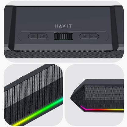 Bluetooth-Lautsprecher HAVIT SK772BT, 10W, Schwarz