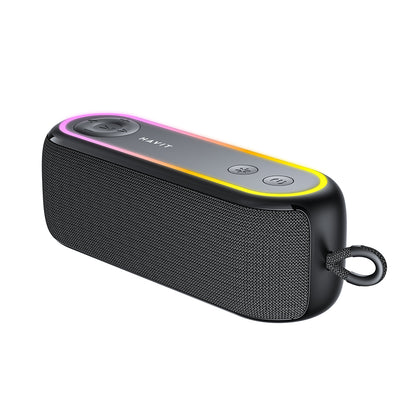 Tragbarer Bluetooth-Lautsprecher HAVIT SK810BT, 7W, RGB, Wasserdicht, Schwarz
