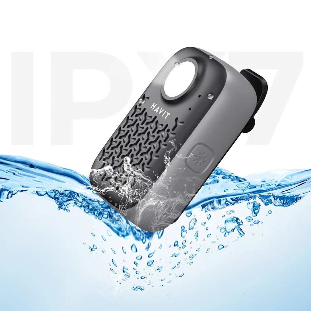 Enceinte Portable Bluetooth HAVIT SK868BT, 5W, Étanche, Noire