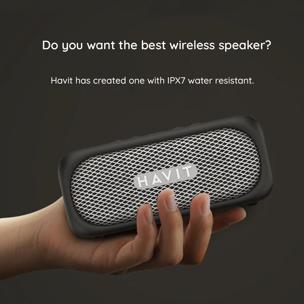 Bluetooth-Lautsprecher HAVIT SK905BT, 20W, wasserdicht, Beige
