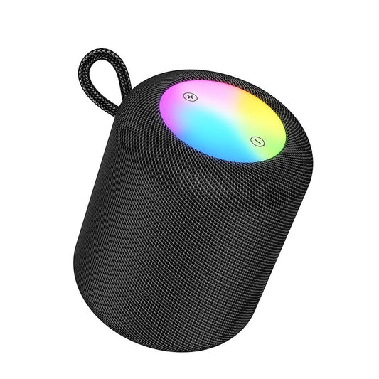 Enceinte Portable Bluetooth HOCO HC30, 5W, TWS, RGB, Noire