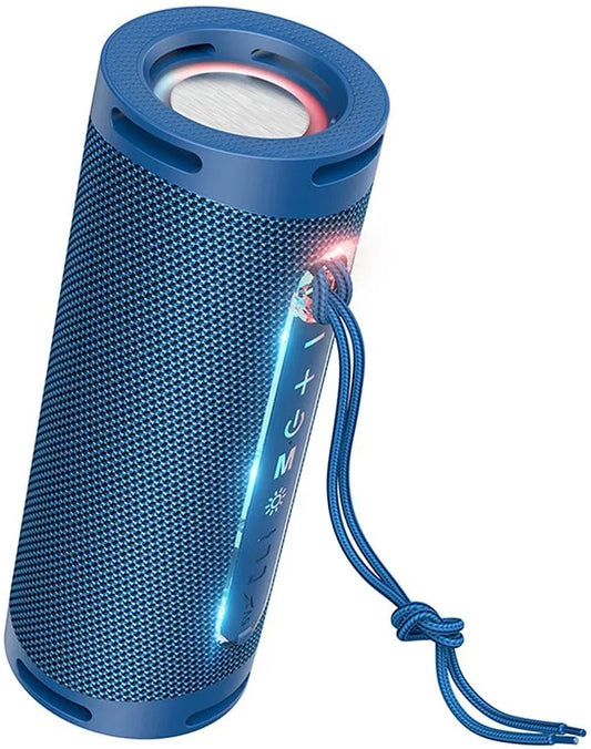 Enceinte Portable Bluetooth HOCO HC9 Dazzling Pulse Sports, 10W, TWS, RGB, Bleue