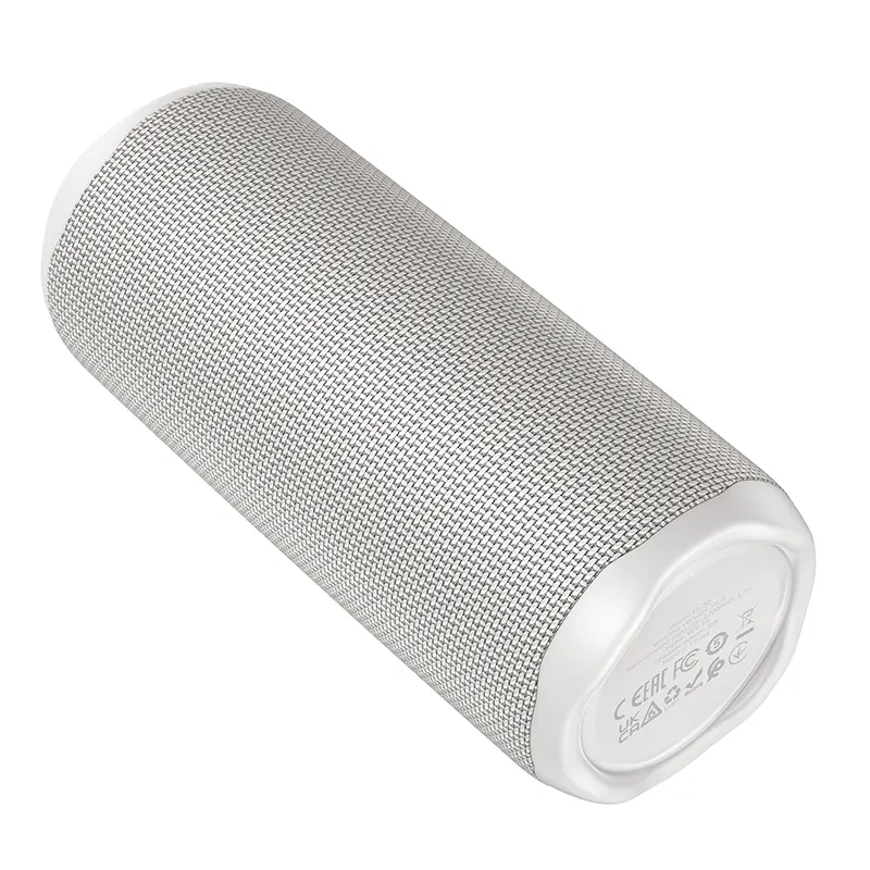 Tragbarer Bluetooth-Lautsprecher HOCO HC50, 8W, TWS, RGB, wasserdicht, Weiß