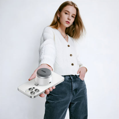 Enceinte Portable Bluetooth HOCO HC43 Mini Magnétique, 8W, TWS, Blanche