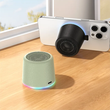 Tragbarer Bluetooth-Lautsprecher HOCO HC49 Mini Magnetic, 8W, TWS, Grün
