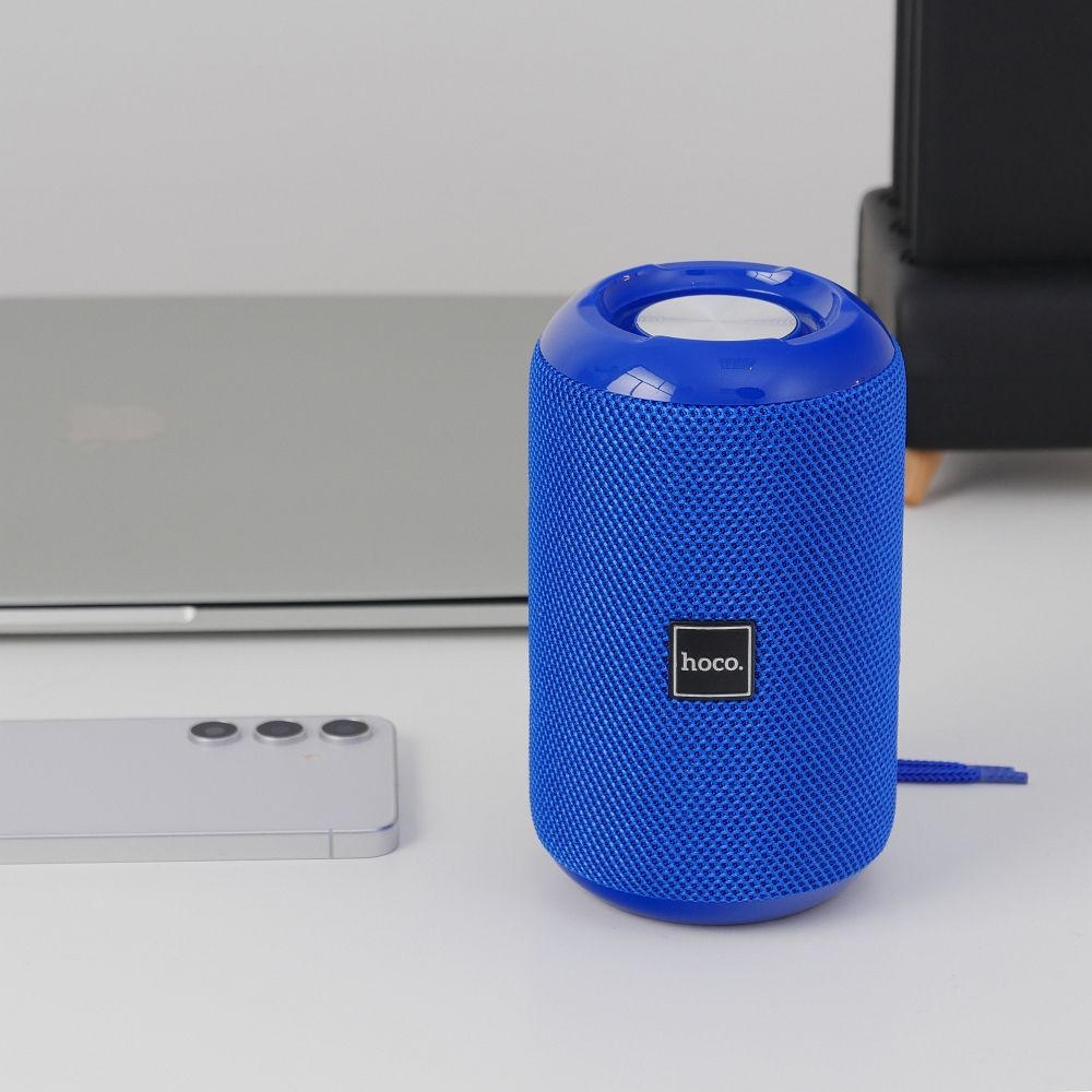 Enceinte Portable Bluetooth HOCO HC1, 5W, TWS, Étanche, Bleue