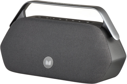Tragbarer Bluetooth-Lautsprecher Monster Adventurer Plus, TWS, wasserdicht, schwarz