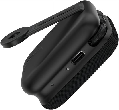 Enceinte Portable Bluetooth Monster Blaster Atom, 6W, Étanche, Noire