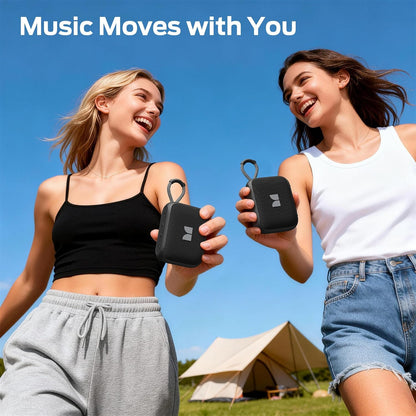 Enceinte Portable Bluetooth Monster S520, 5W, TWS, RGB, Étanche, Noire