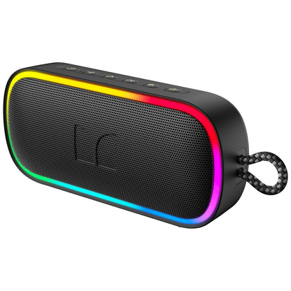 Enceinte Portable Bluetooth Monster S150 Plus, 40W, TWS, RGB, Étanche, Noire