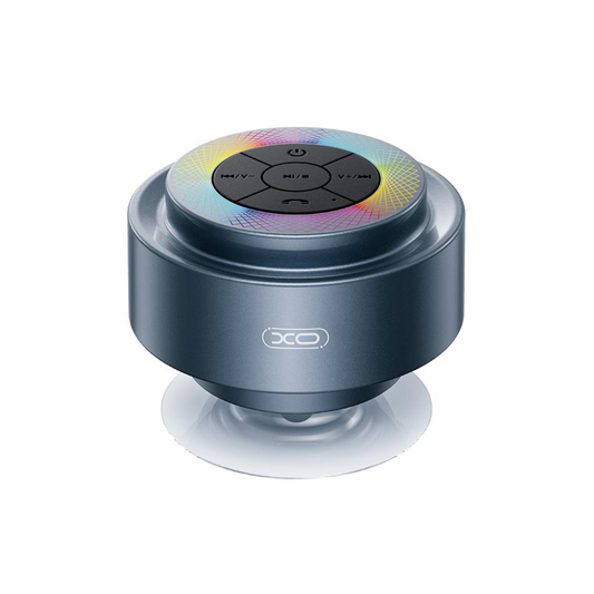 Enceinte Portable Bluetooth XO Design F64, 5W, RGB, Étanche, Noire