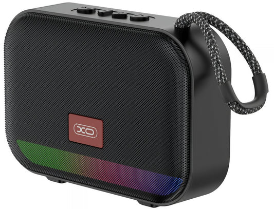 Enceinte Portable Bluetooth XO Design F66, 5W, RGB, Noire
