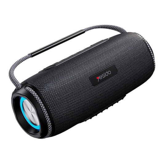 Tragbarer Bluetooth-Lautsprecher Yesido YSW11, 40W, RGB, wasserdicht, Schwarz