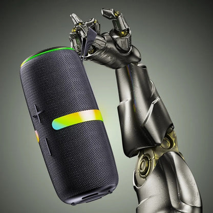 Tragbarer Bluetooth-Lautsprecher Yesido YSW22, 30W, RGB, wasserdicht, Schwarz