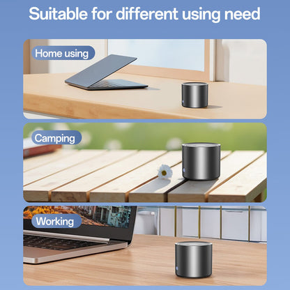 Bluetooth-Lautsprecher Yesido YSW30, 3W, wasserdicht, Schwarz