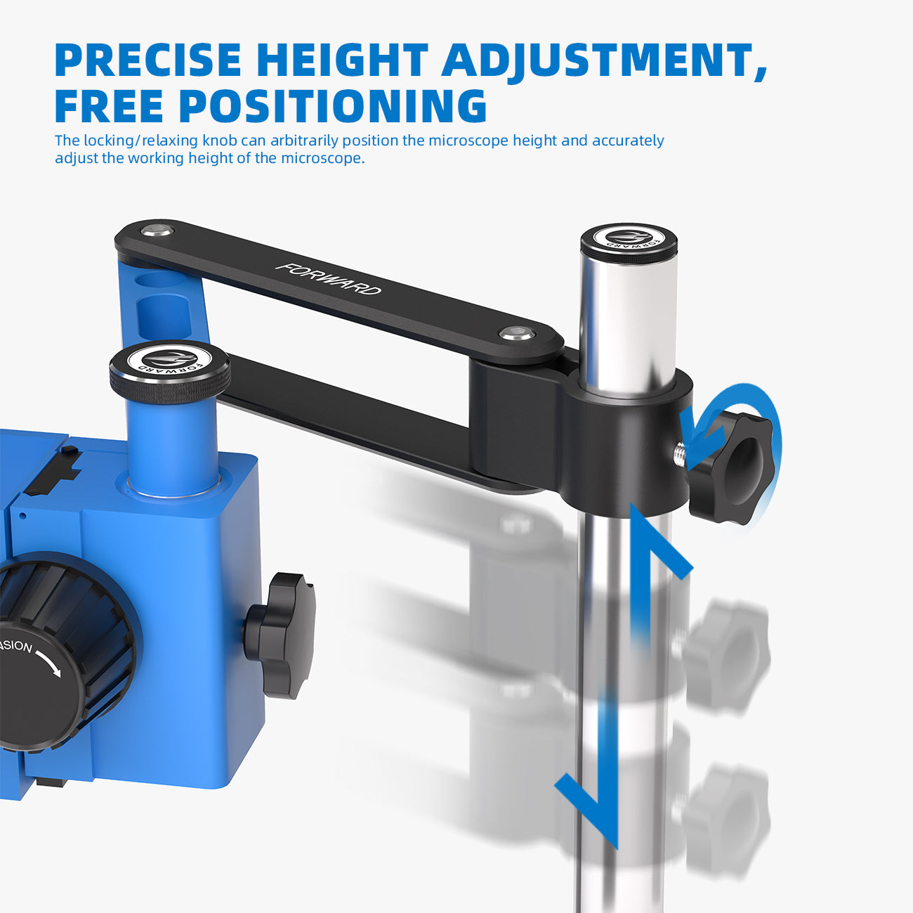 Bras Ajustable Forward FW-R02 pour Microscope