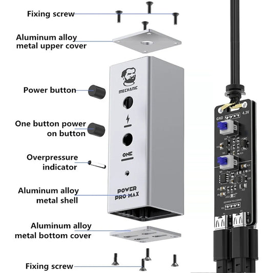 Câble d'alimentation Mechanic Power Pro Max pour Apple iPhone 6 - 13 Pro Max Series