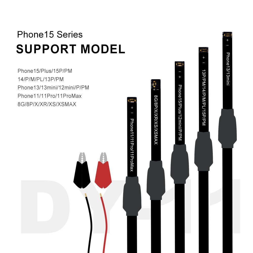 Câble d'alimentation Mijing DY-11 pour Apple iPhone / Série Android
