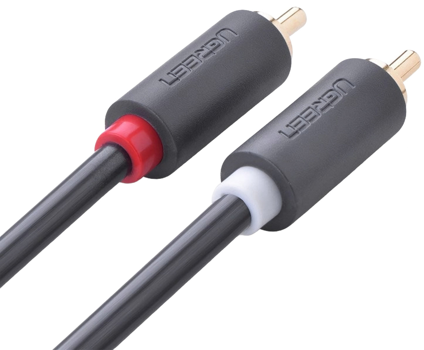 Câble Audio UGREEN AV104, 2 x RCA - 2 x RCA, 5m, Noir
