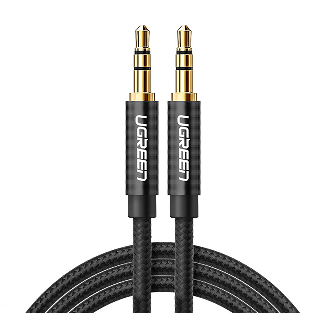 Audio Kabel 3.5mm - 3.5mm UGREEN AV112, 1m, Schwarz