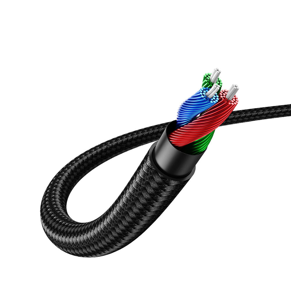 Audio Kabel 3.5mm - 3.5mm UGREEN AV112, 1m, Schwarz