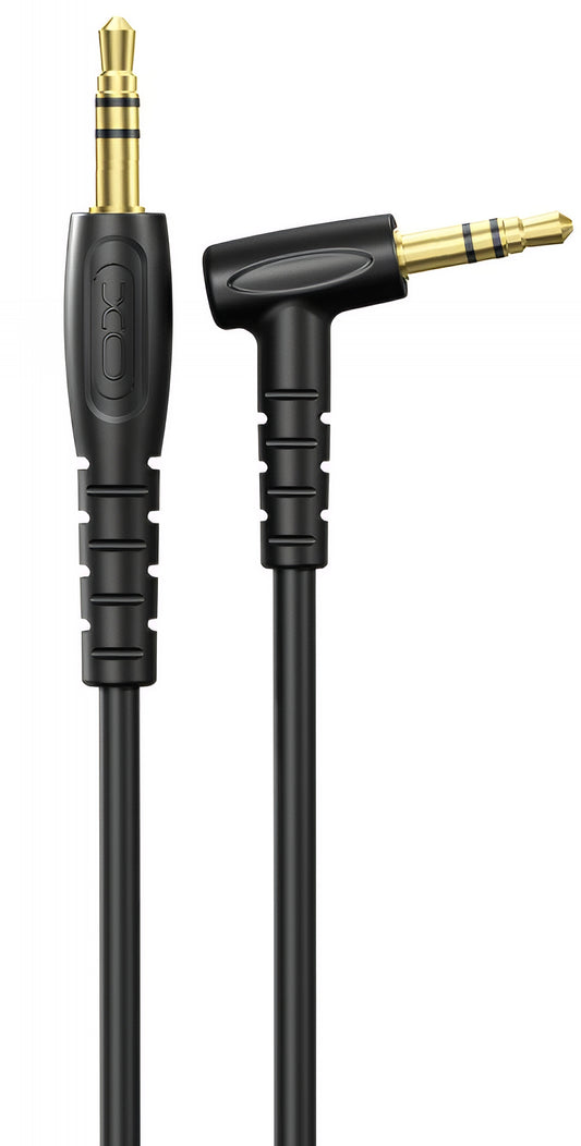 Audio-Kabel 3.5mm - 3.5mm XO Design NB-R272, 1m, Schwarz