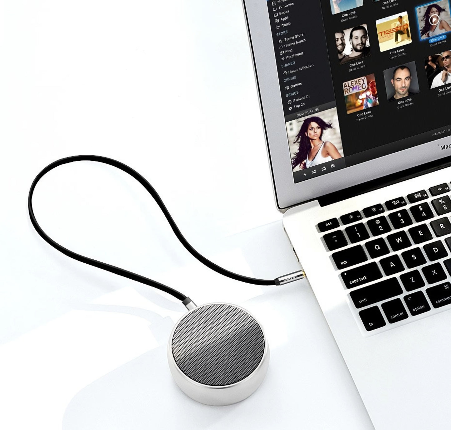 Câble Audio 3.5mm - 3.5mm UGREEN AV119 Angled, 5m, Noir