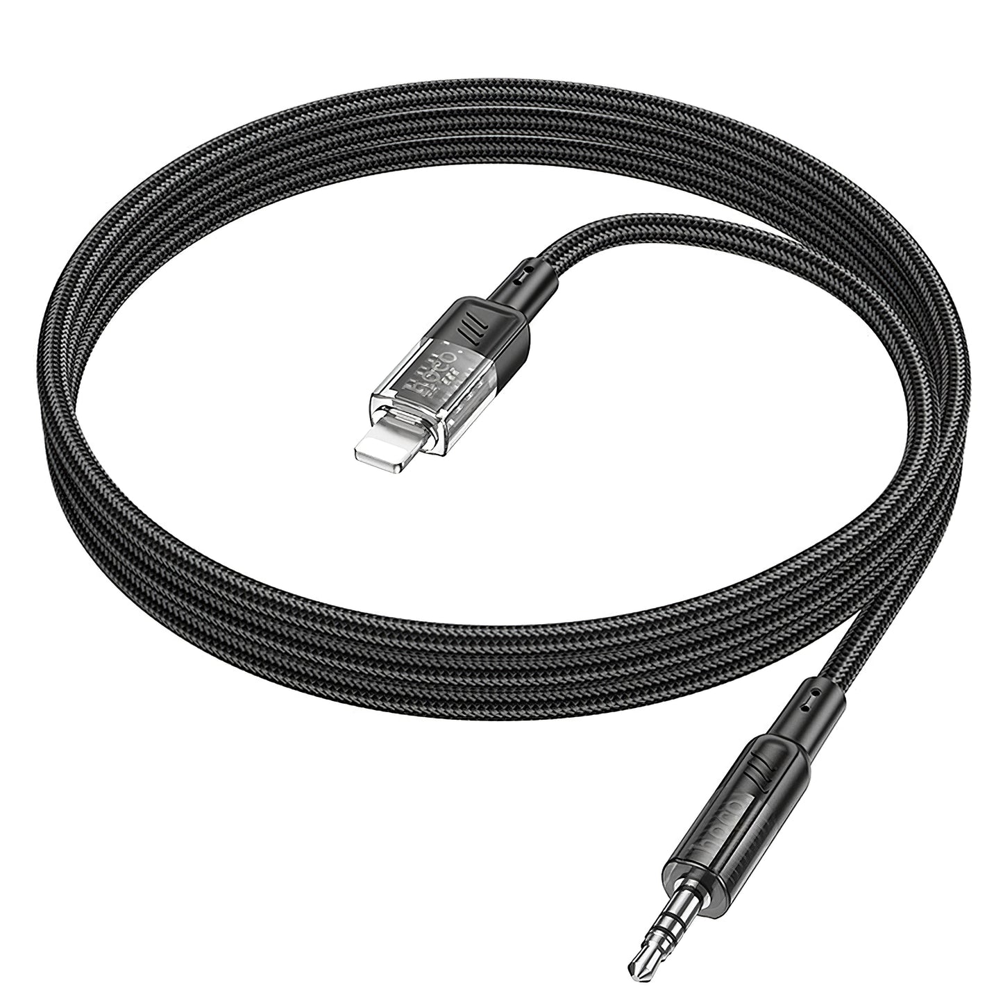 Câble Audio Lightning - 3.5mm HOCO UPA27, 1.2m, Noir
