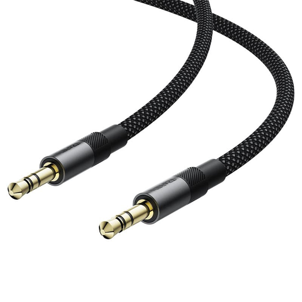 Câble Audio 3.5mm - 3.5mm Acefast J10, 1m, Noir