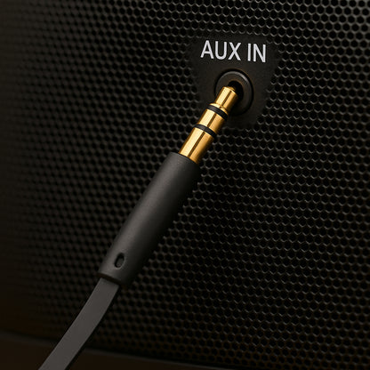 Audio-Kabel 3.5mm - 3.5mm Fixed, 1m, Schwarz
