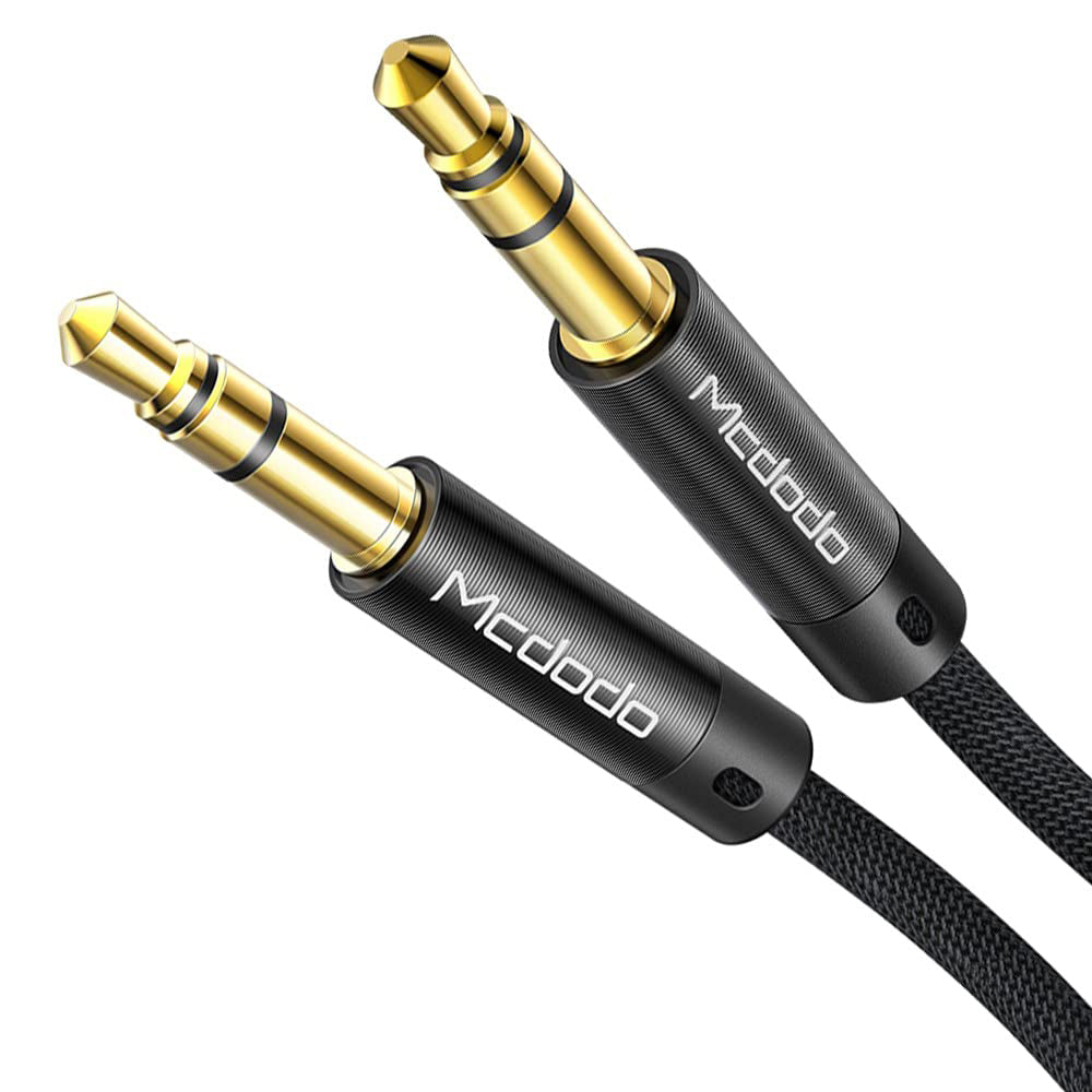 Audio-Kabel 3.5mm - 3.5mm McDodo CA-6640, 1.2m, Schwarz
