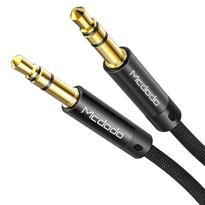 Audio-Kabel 3.5mm - 3.5mm McDodo CA-6640, 1.2m, Schwarz