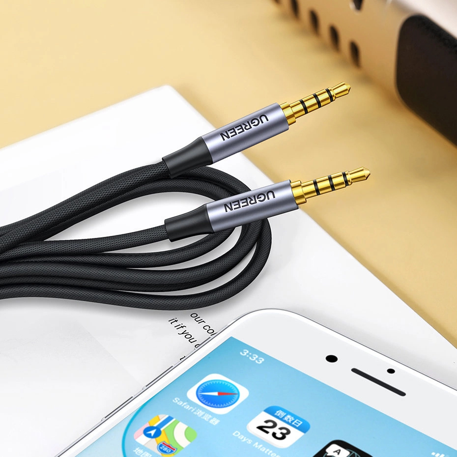 3,5mm Audio-Kabel - 3,5mm UGREEN AV183, 1,5m, Schwarz