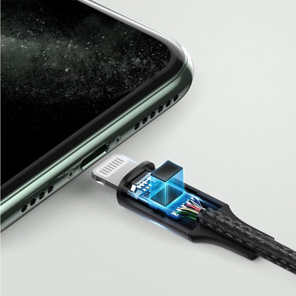 Câble Audio Lightning - 3.5mm UGREEN US315 (70509), 1m, Noir