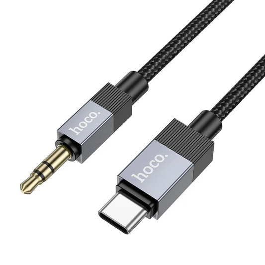 Audio-Kabel USB-C - 3,5mm HOCO UPA32B, 1m, Schwarz
