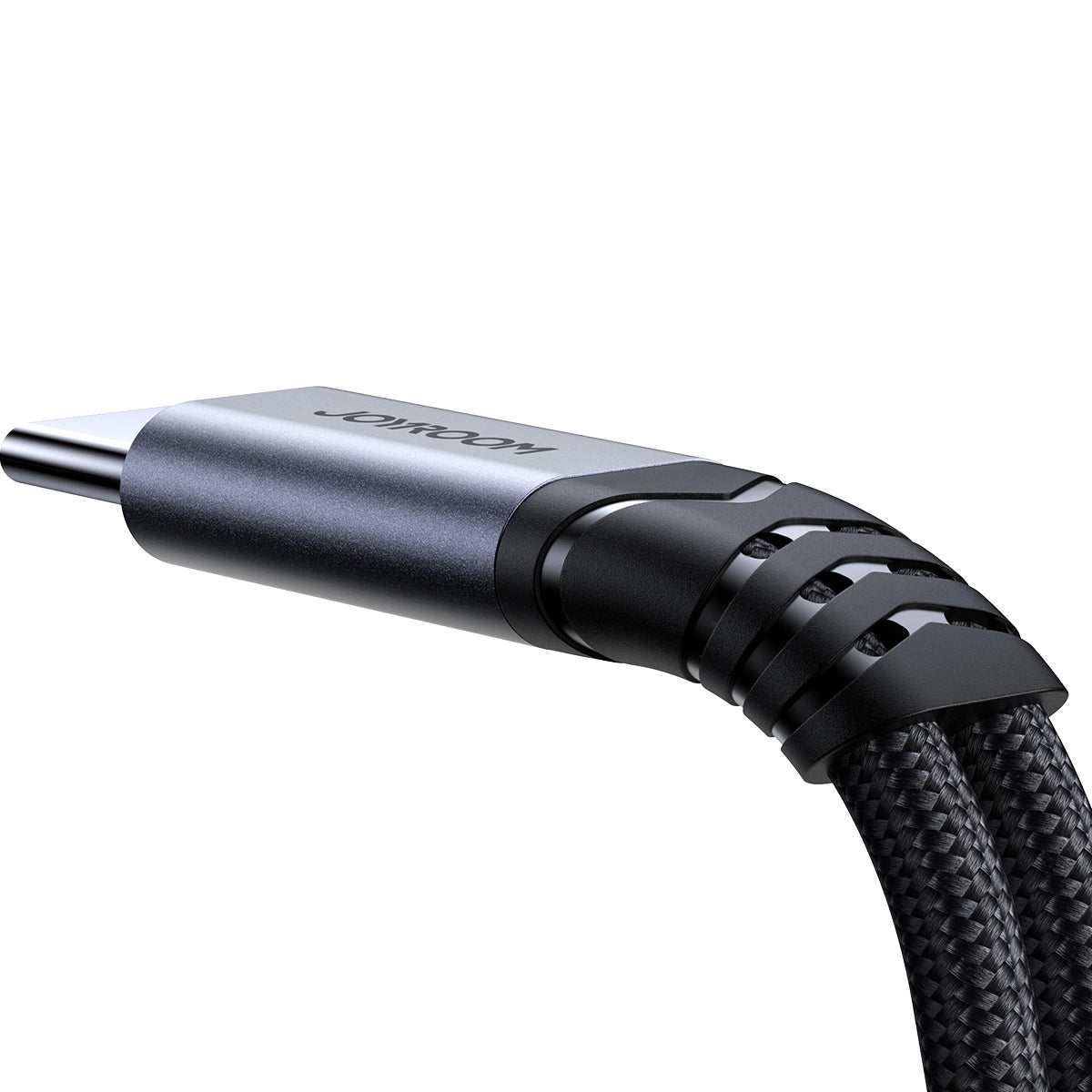 Audio-Kabel USB-C - 3,5 mm / USB-C Joyroom SY-C02, 0,14 m, Schwarz