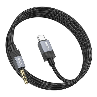 Audio-Kabel USB-C - 3,5mm HOCO UPA32B, 1m, Schwarz