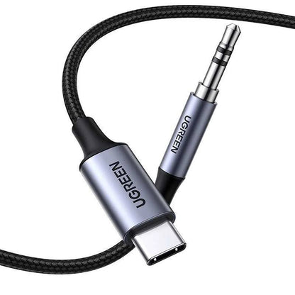 Câble Audio USB-C - 3,5 mm UGREEN CM450 (20192), 1m, Gris