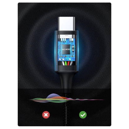 Câble Audio USB-C - 3,5 mm UGREEN CM450 (20192), 1m, Gris